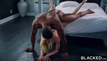 Busty ebony Teen Fingers Pussy